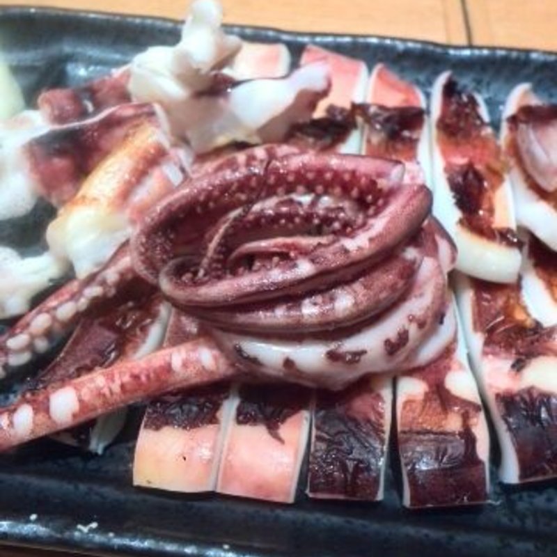 イカの一夜干し(玉乃光酒蔵 八重洲地下街店 （たまのひかりしゅぞう）)