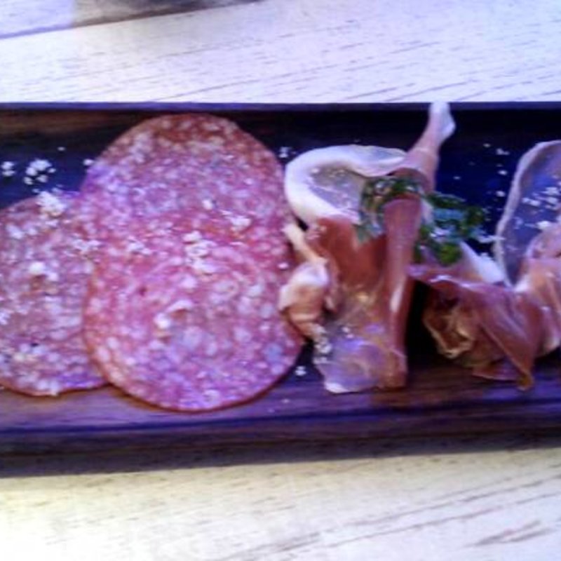 生ハム盛り合わせ(Cafe Holiday)