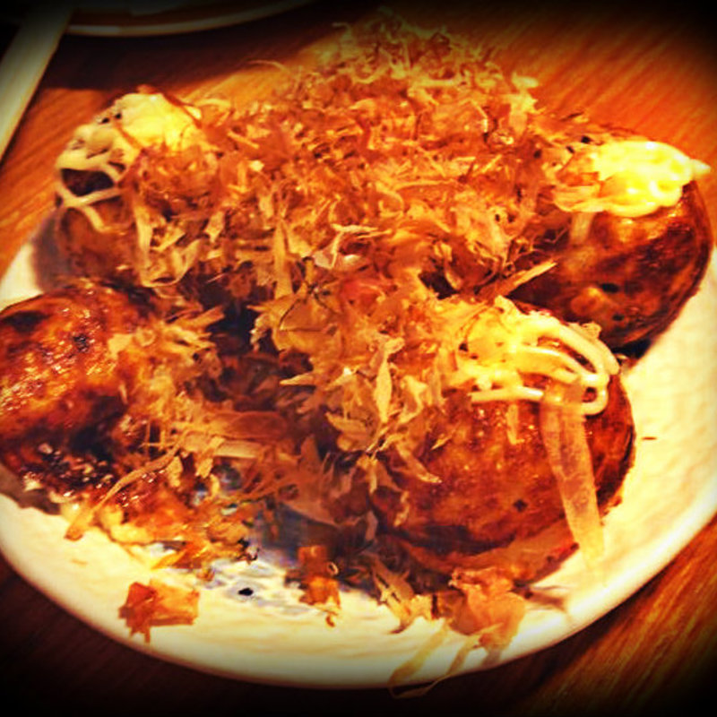 たこ焼き(五個)(ちょいと一杯呑みや　をん)