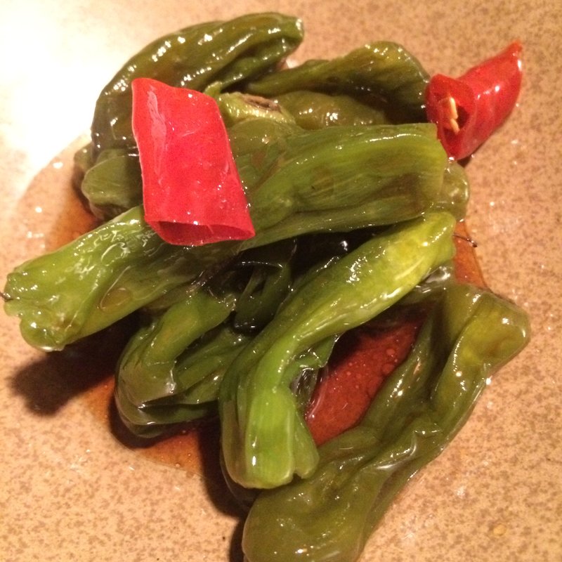 ししとうの漬物(すずき)