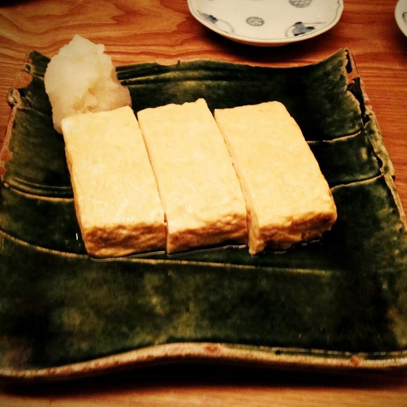 出汁巻き卵(蕎麦屋 山都)