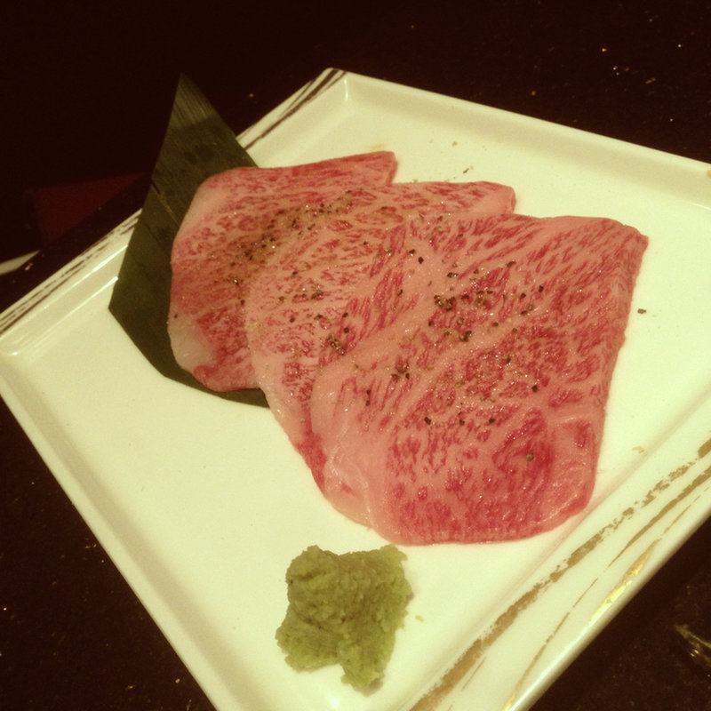 焼きすき(焼肉いのうえ渋谷店)