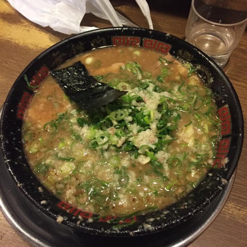 とんこつWラーメン(無鉄砲 本店 （むてっぽう）)