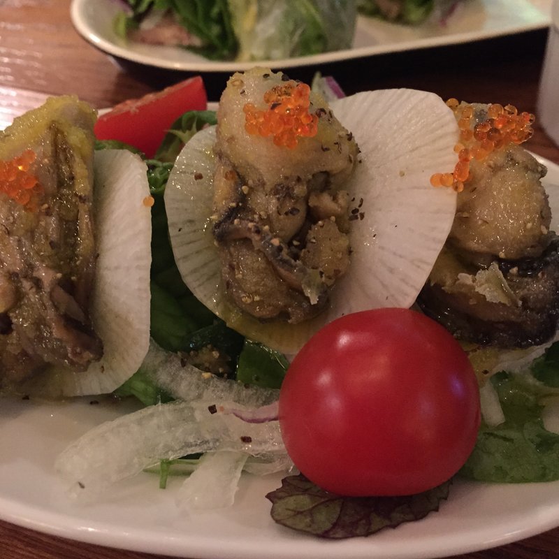 カキのオリーブ漬け(Azabu-juban KAI)