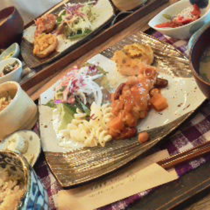 かふぅ定食(天然食堂 かふぅ)