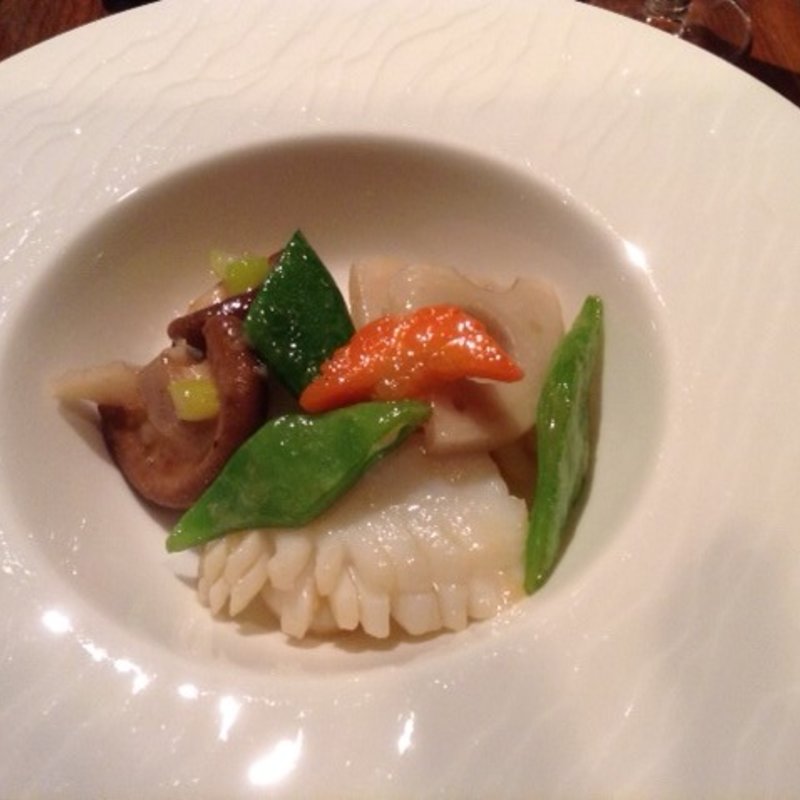 海の幸と野菜の炒め (花閒 （かかん）)