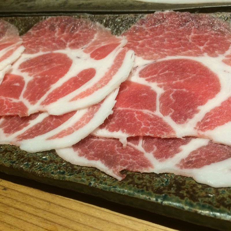 しゃぶしゃぶリブロース(ぶためし 山ぶた)