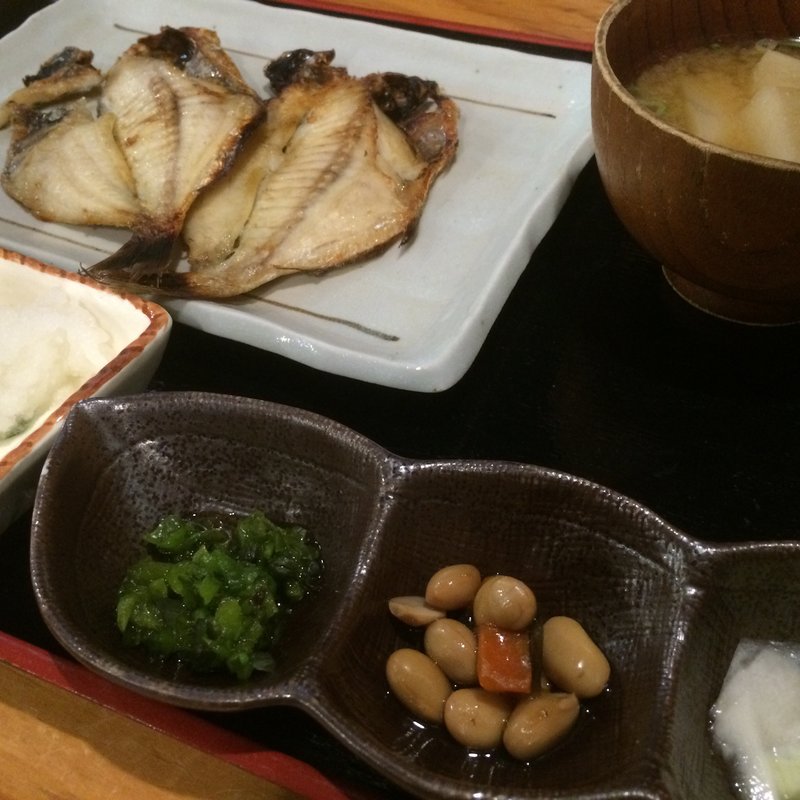 限定！日替り干物定食(ひもの野郎 梅田第4ビル本店 )