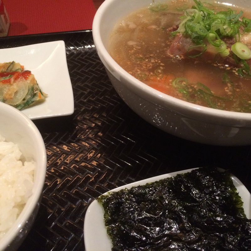 テールスープ定食(冷麺館 北新地店 )