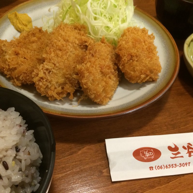 一口ヒレカツ定食(とんかつ 三谷)
