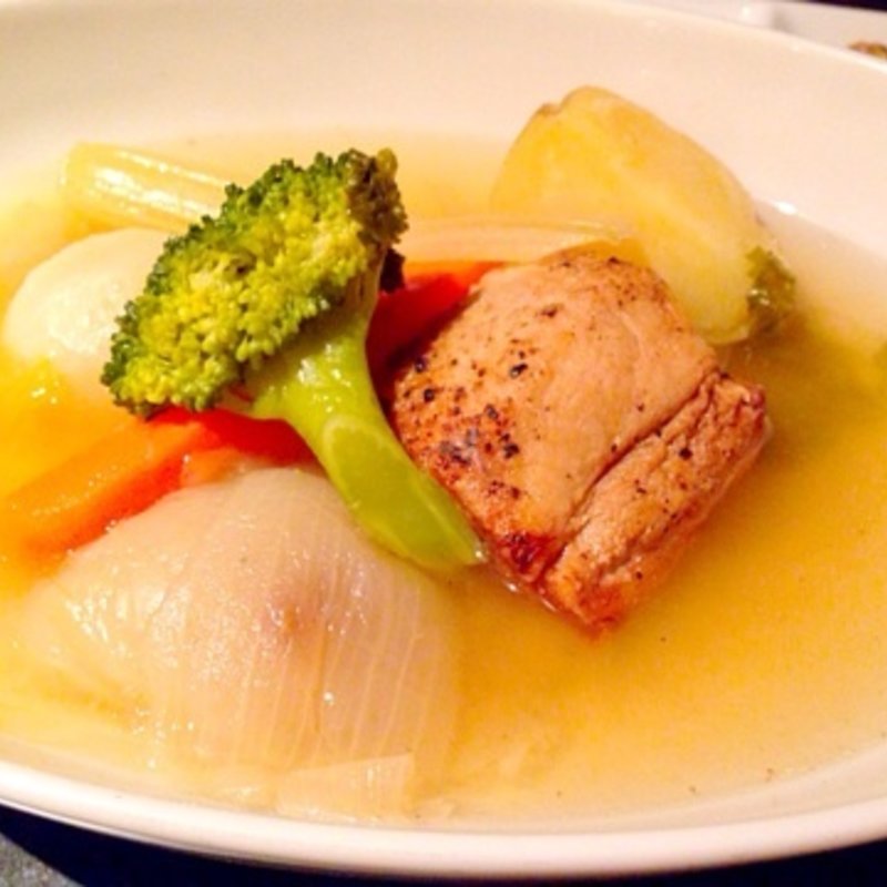 サルシッチャと野菜のポトフ(喃喃 麻布十番 （ナンナン）)