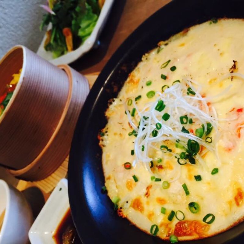 蟹の大和芋とろろグラタンランチ(あえん 丸井溝口店)