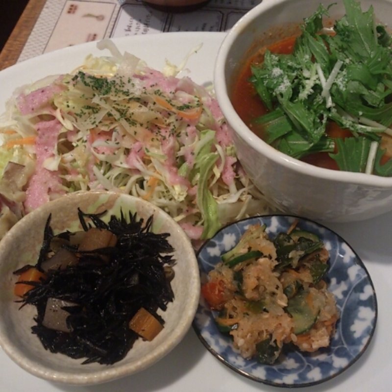 日替わりヘルシープレート(実身美 sangmi サンミ あべの店)