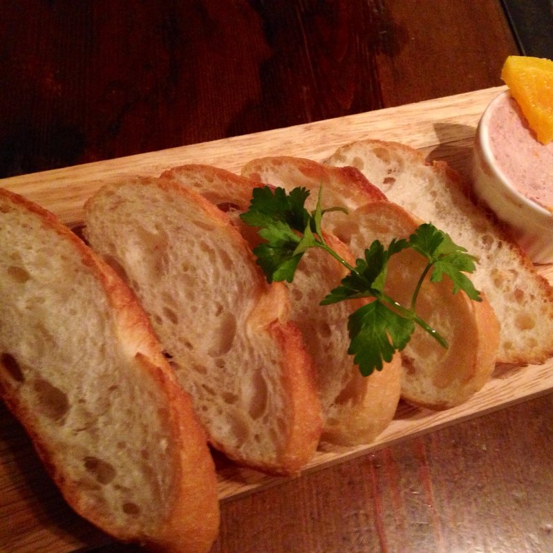 オレンジ香るレバームース(湘南の魚とワインの店 ヒラツカ)