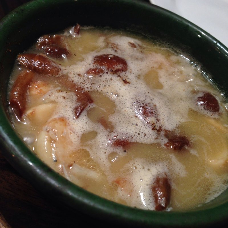 なめことしらすのアヒージョ(アオゾラオソラ 錦小路 （AozoraOsora 錦小路 ）)