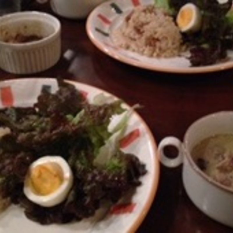 グリーンカレー(マーシーオーガモン ライブ&カフェ ジャズバー)