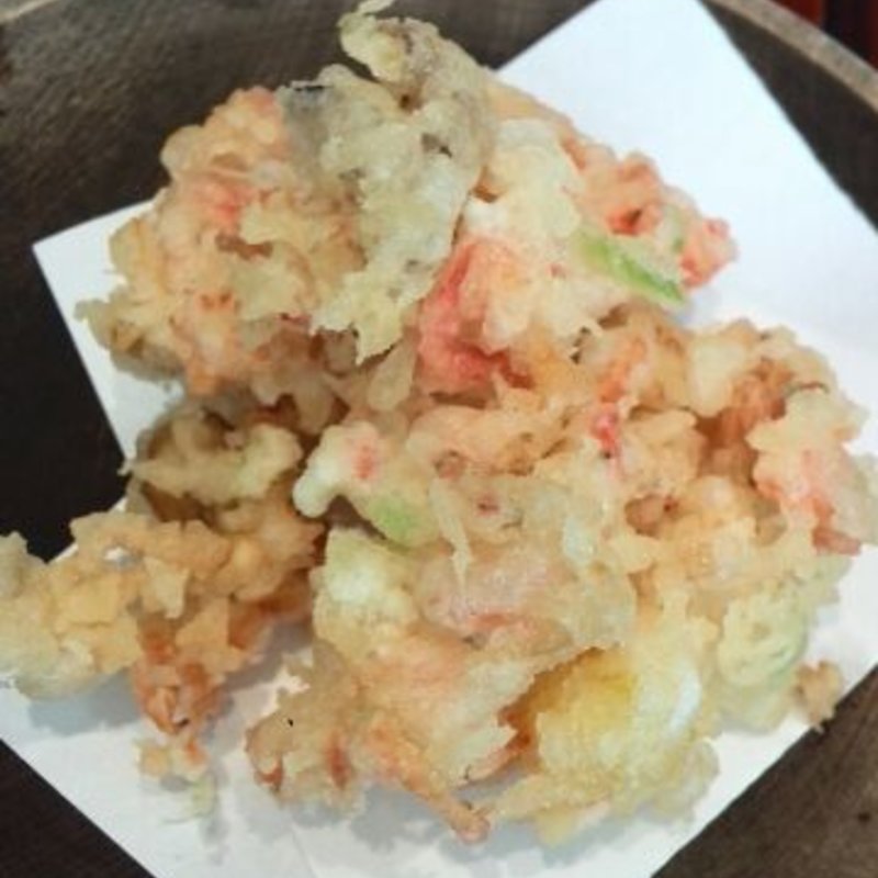 かき揚げ(箱根暁庵 銀座三越店)