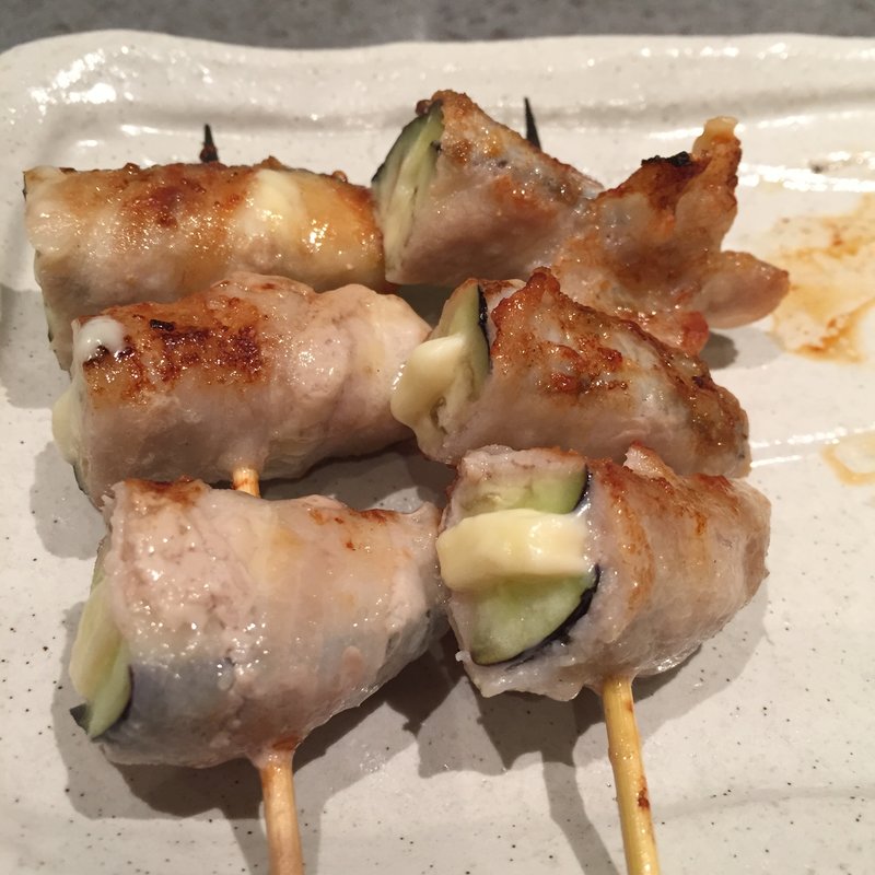 なすチーズ巻(串タロー 本店)