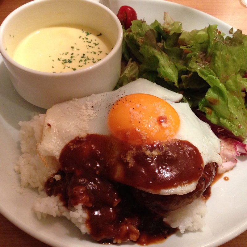 ロコモコライスボウル(バター あべのHoop )