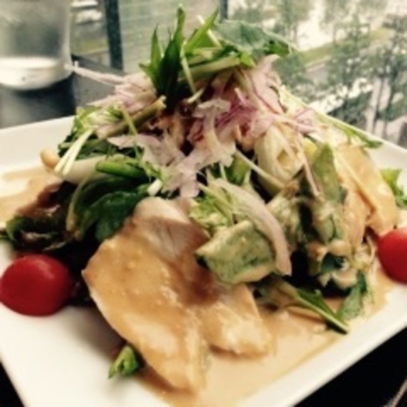 棒棒鶏風サラダ(酢重ダイニング 渋谷ヒカリエ店 )