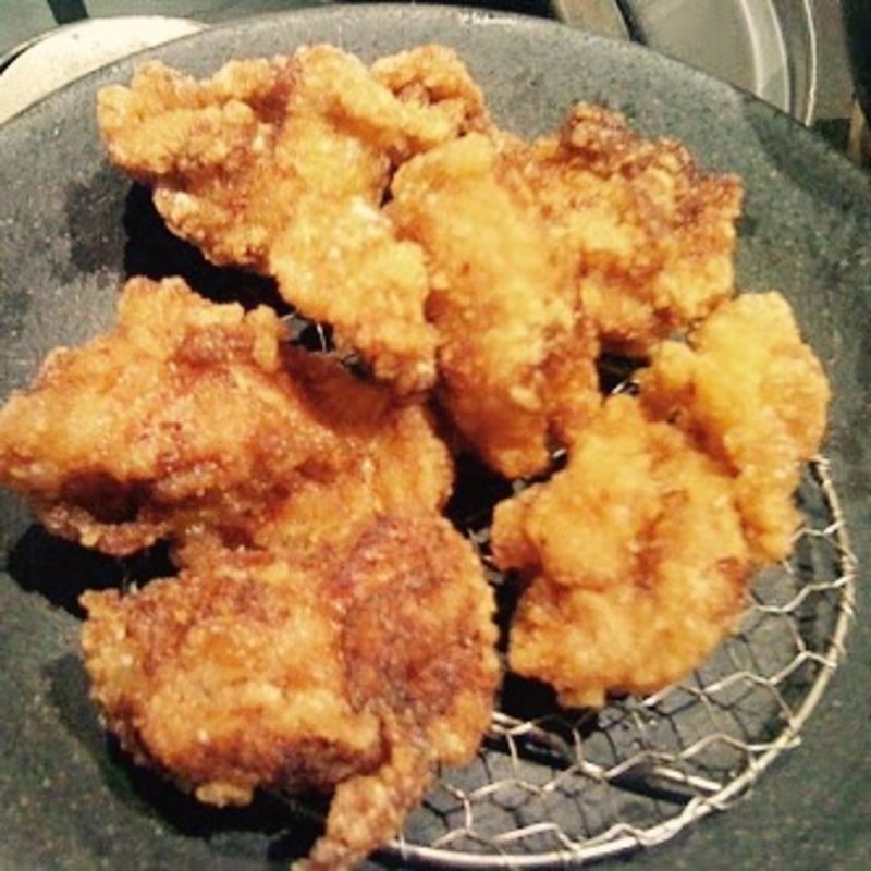 鳥の唐揚げ(博多もつ鍋 蟻月 恵比寿)