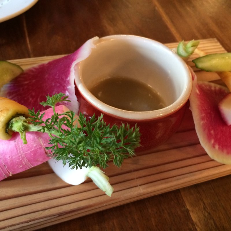 オーガニックバーニャカウダ～アンチョビクリームソースで～(MOTHERS 立川南口店)