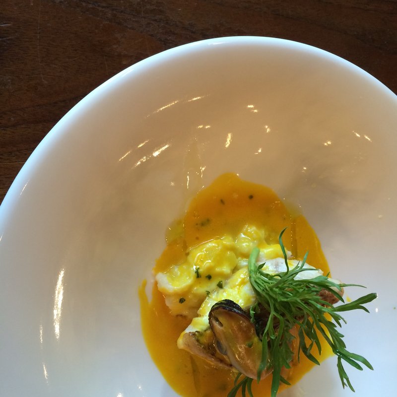 白身魚と牡蠣のポワレ(MOTHERS 立川南口店)