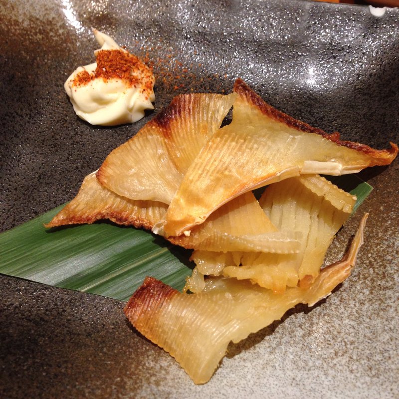 エイひれの炙り(薩摩ごかもん 京都四条烏丸本店 )