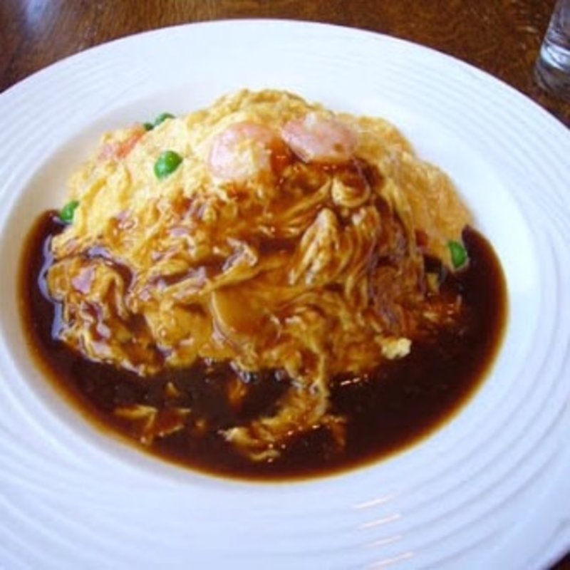 デミグラスソースオムライス(グリル満点星　新宿店)