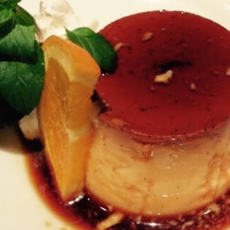 自家製プリン(グリル満点星　新宿店)