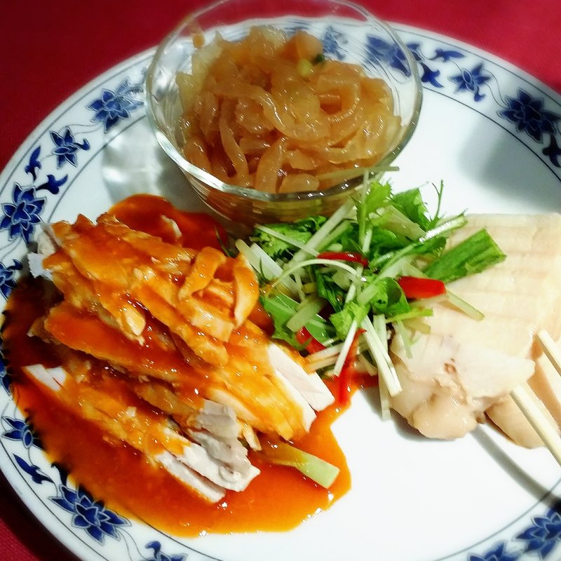 前菜三種盛り(景徳鎮 本店)