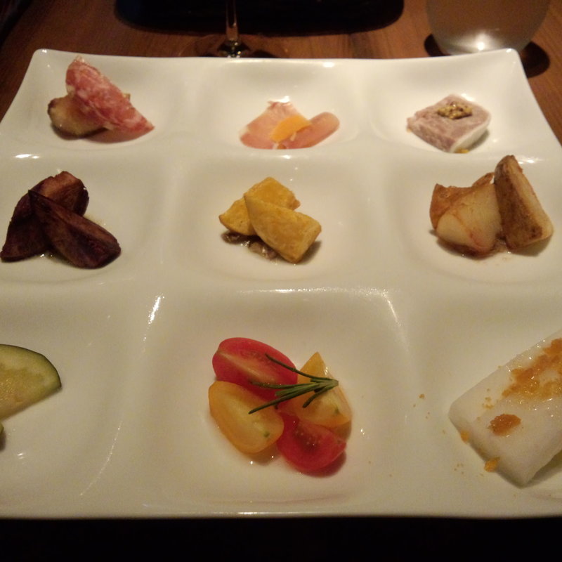 Menu Gourmand（前菜）(ビストロ・オー・ド・スルス （Ｂｉｓｔｒｏ Ｅａｕ ｄｅ Ｓｏｕｒｃｅ）)