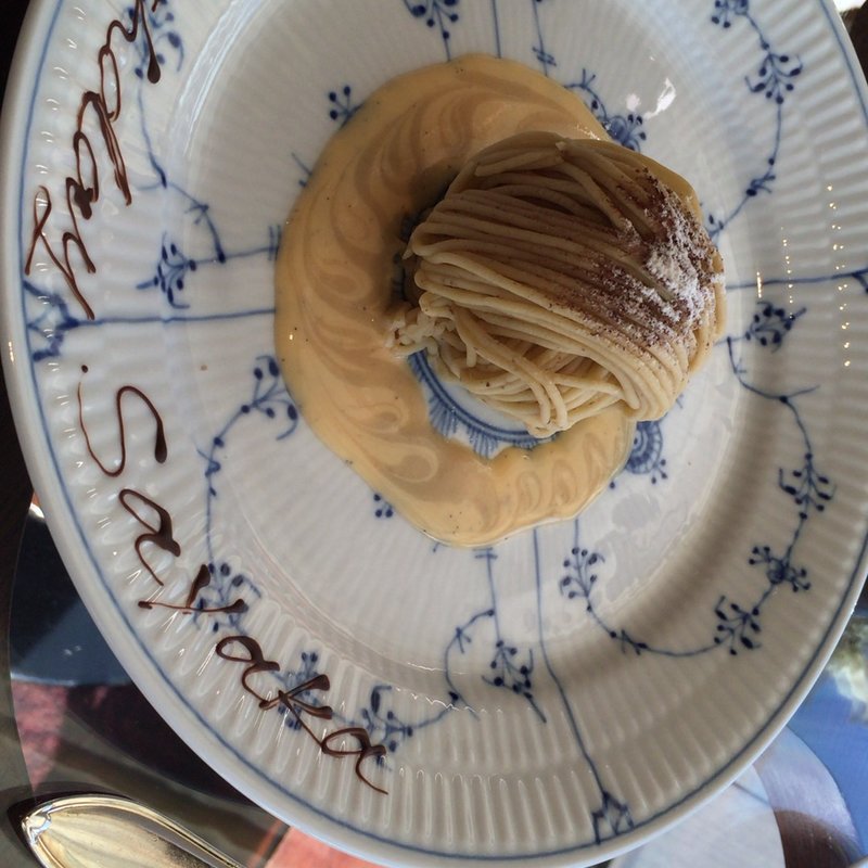 モンブラン(表参道 うかい亭)