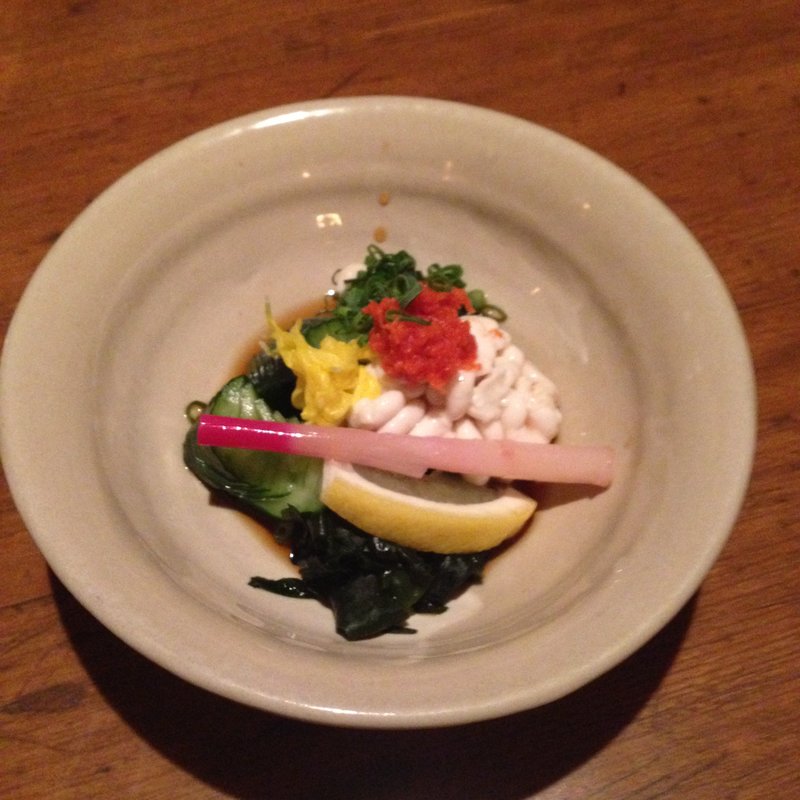 白子ポン酢(鮒忠 本家神楽坂店 （ふなちゅう）)