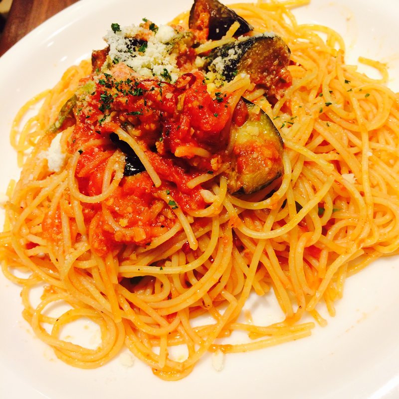 スパゲティ なすとトマト(キリンシティ 六本木店 )