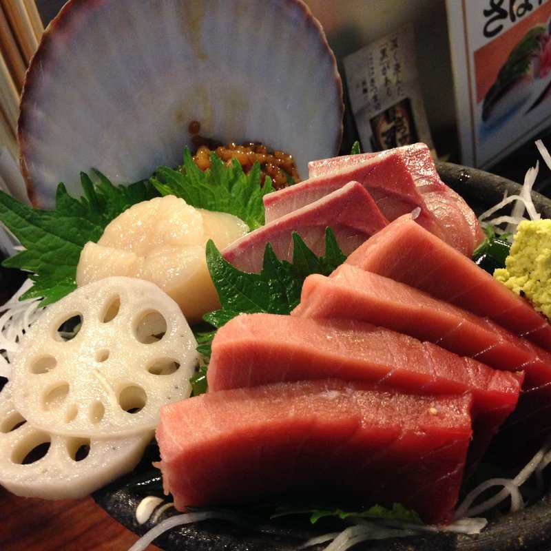 造り3種盛(ダイニングステージ佐海屋)