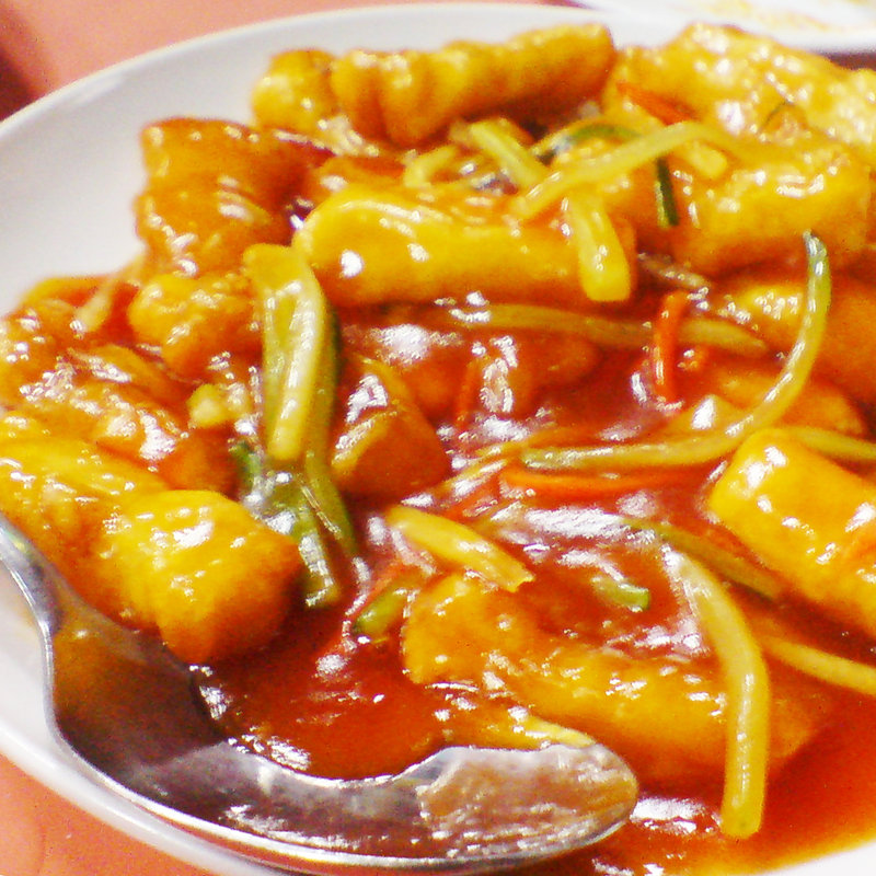 白身魚の甘酢あんかけ(歓迎（ホアンヨン） 本店)