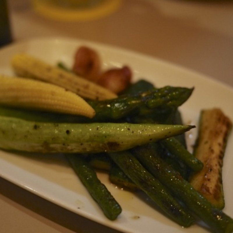 グリーンベジタブルのガーリックソテー(bills 表参道)