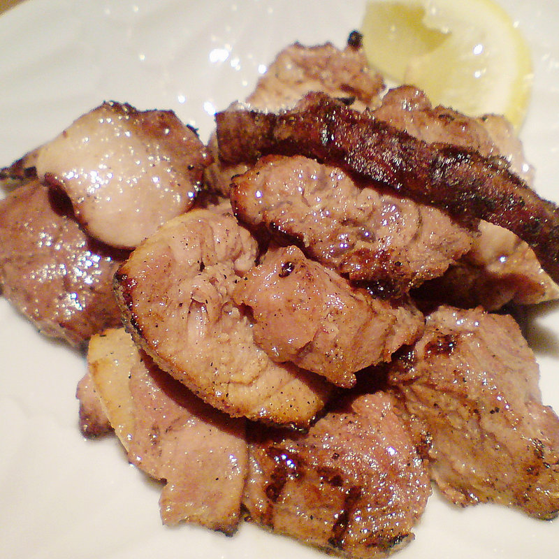 まぐろホホ肉の塩焼き(築地 虎杖 裏店 （つきじ いたどり）)