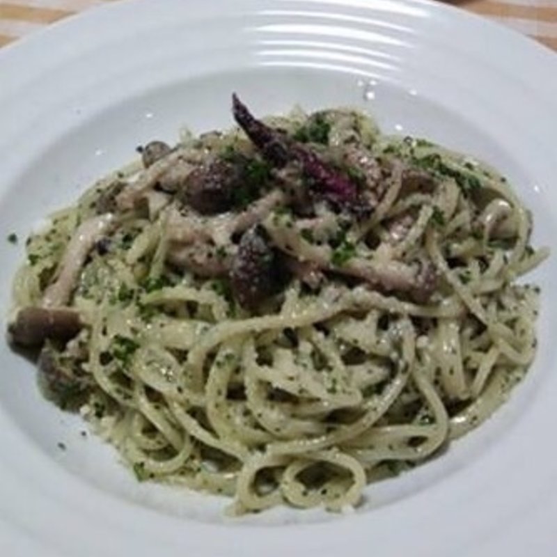 きのこのジェノベーゼ(スパゲッティ食堂 ドナ)