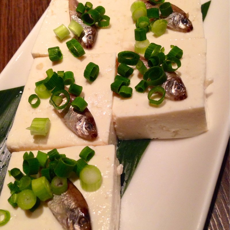 スクガラス豆腐(てぃーだ)