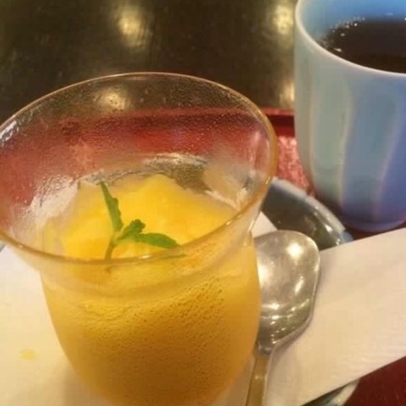 ポンカンゼリー(三井記念美術館 ミュージアム・カフェ)