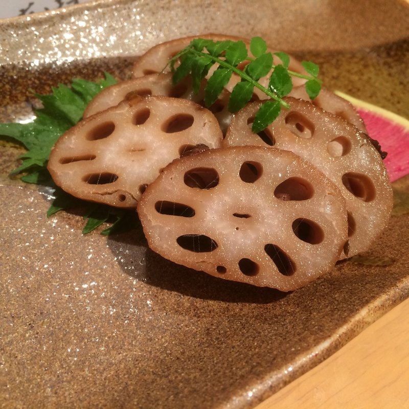 れんこんの山椒煮(酒菜や いしもん)