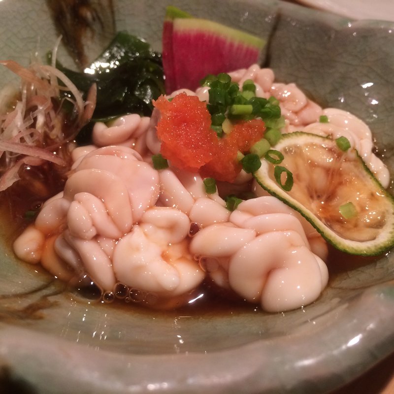 タラ白子ポンズ(酒菜や いしもん)