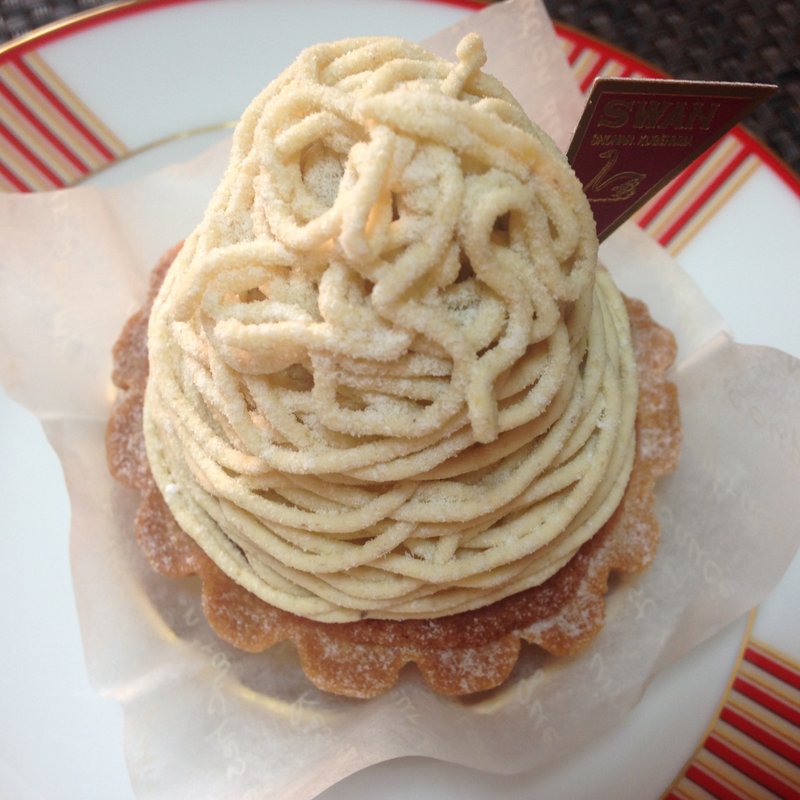 和栗のモンブラン(スワン洋菓子店支店)