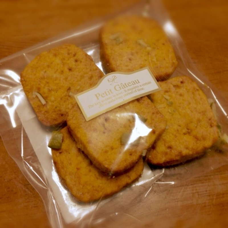 かぼちゃクッキー(ミスタームシパン)