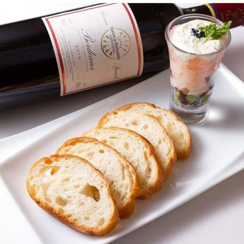 海老とホタテのタルタルバケット添え(カツバル )