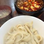 頂点石焼麻婆刀削麺