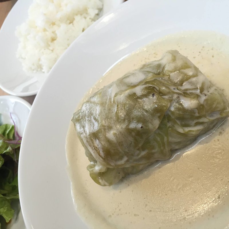 ロールキャベツ 4種のチーズソース(100本のスプーンあざみ野ガーデンズ店)