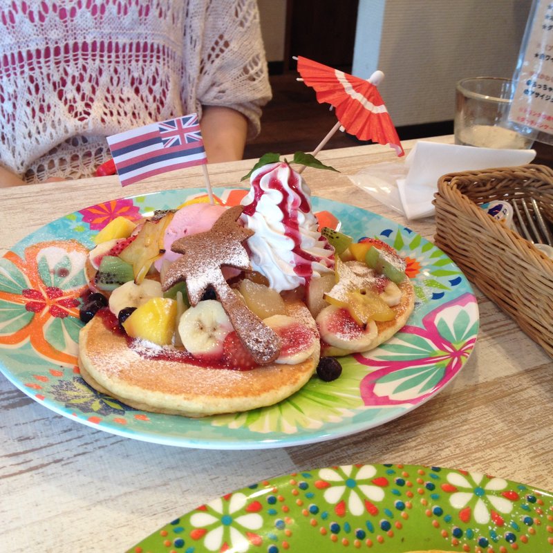 アイランドピクニックパンケーキ(ワイオリ カフェ （Waioli Cafe）)